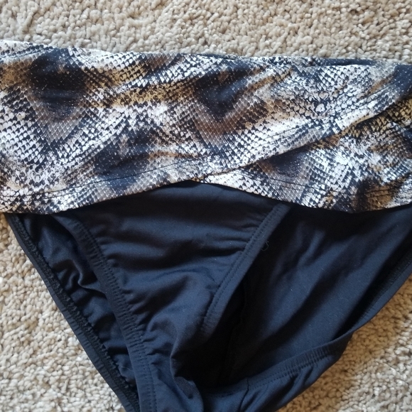 Bleu Rod Beattie Snakeskin print Bikini - Picture 3 of 5